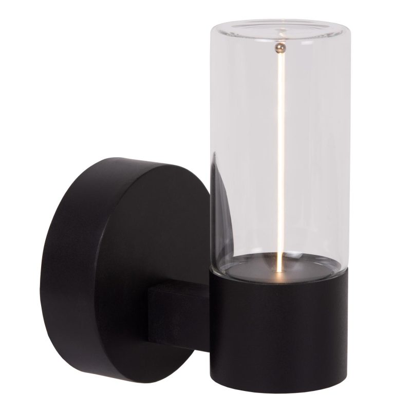 LUCIDE FILANI - Applique Interno/Esteriore - LED - 1x6,5W 2700K - IP54 - Nero - Essential
