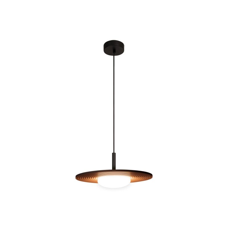 LUCIDE CARMINO - Lampada a Sospensione - Ø 38,7 cm - LED - 1x8W 2700K - Terracotta - Essential