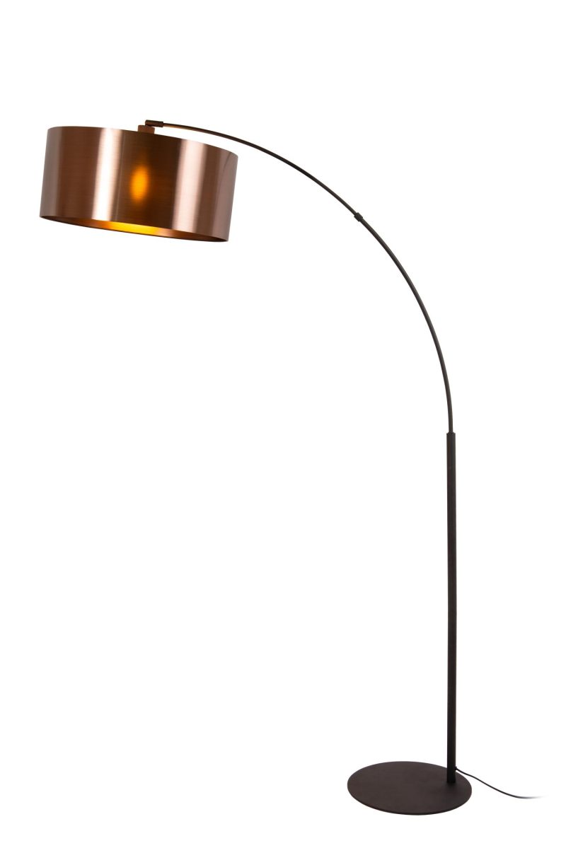 LUCIDE RANKOS - Lampe Arc - 1xE27 - Noir
