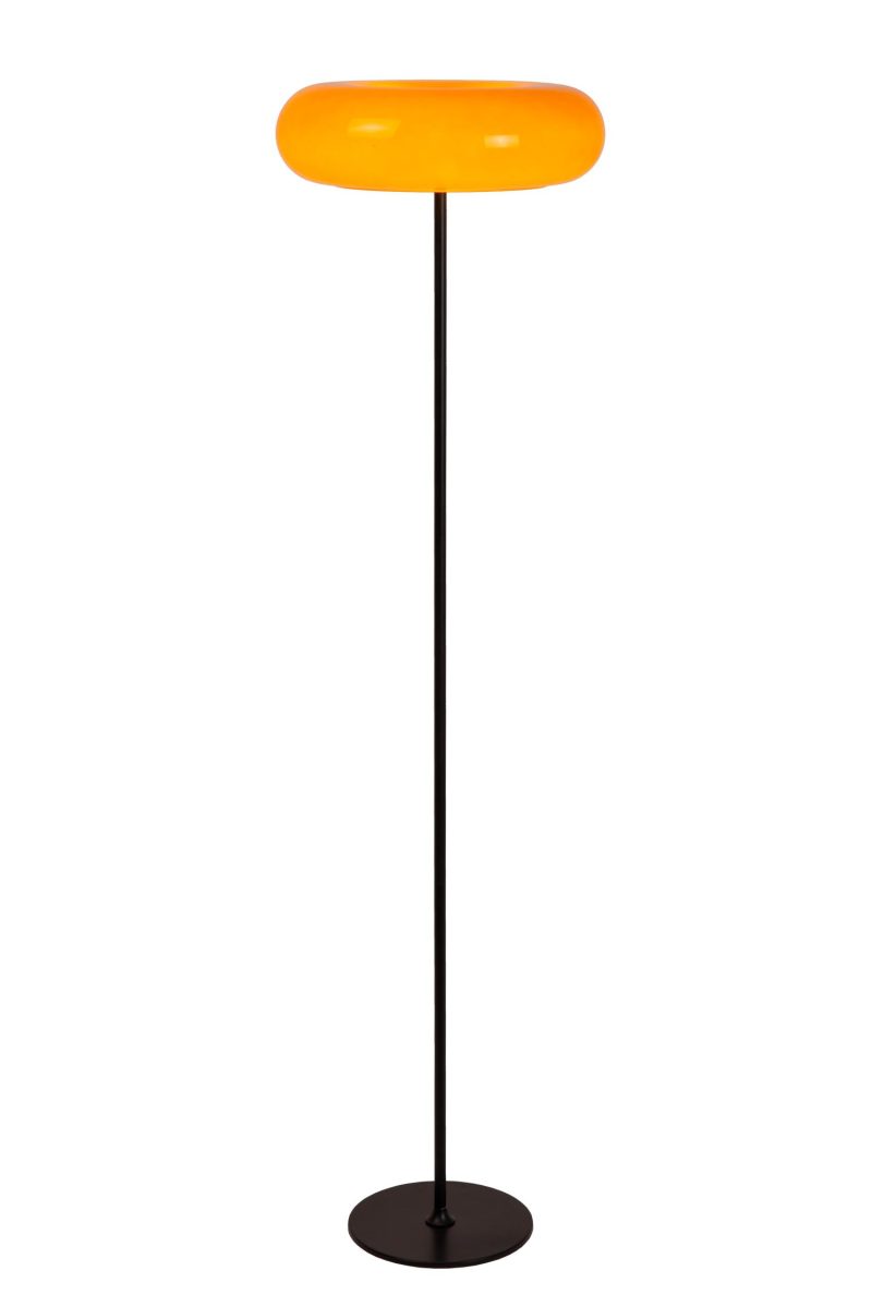 LUCIDE SENTINO - Lampada da terra - Ø 40 cm - 3xG9 - Arancione