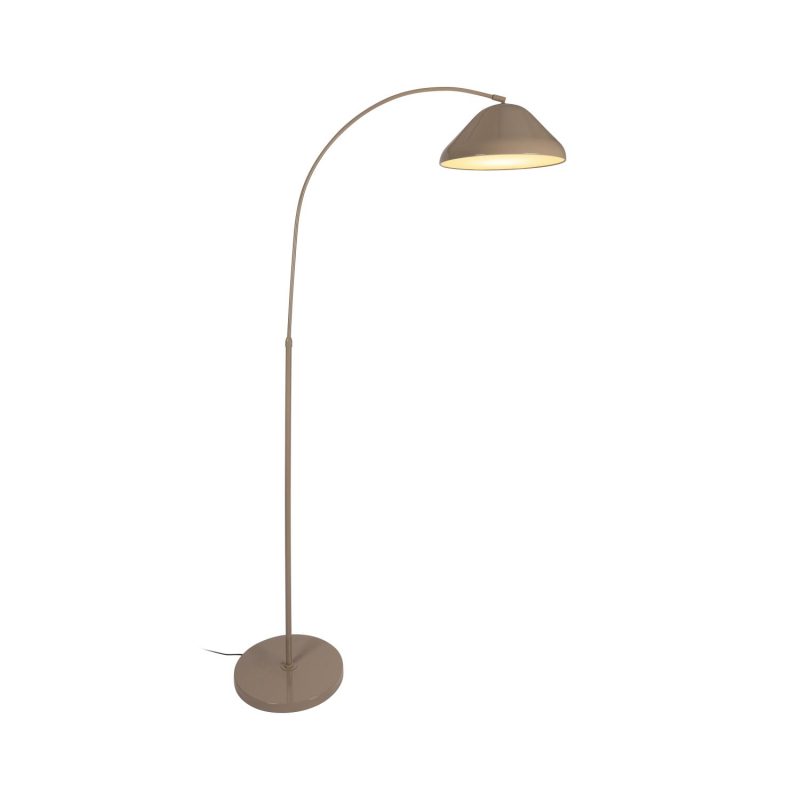 LUCIDE ANDRES - Lampada da terra - 1xE27 - Taupe - Vibes