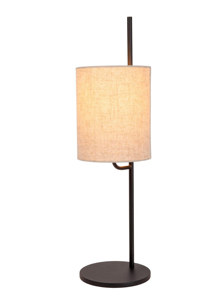 LUCIDE MAGIC - Tafellamp - Ø 18 cm - 1xE27 - Zwart