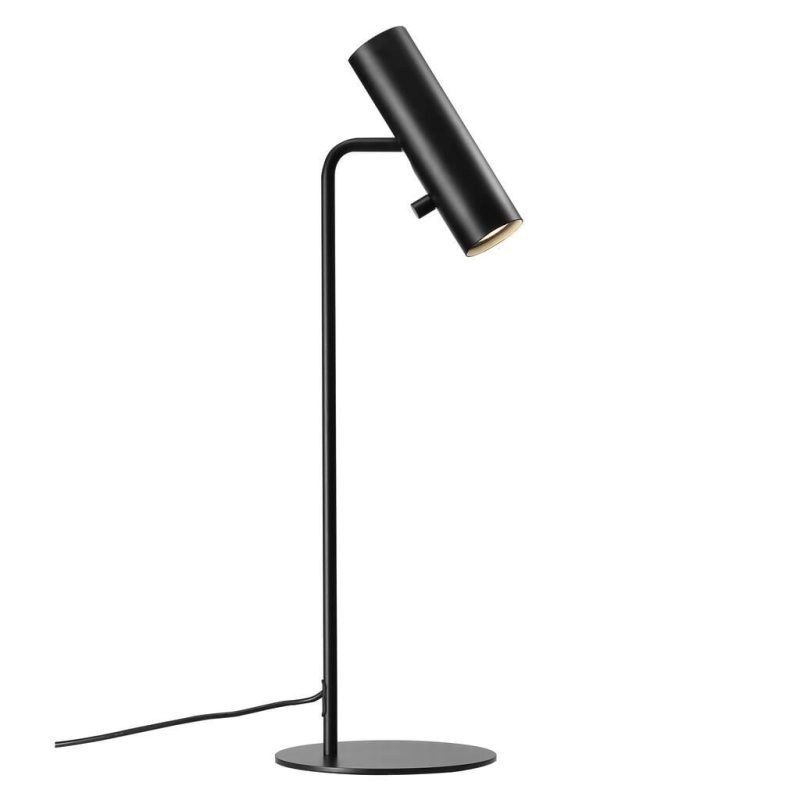 Nordlux Slim table lamp black, adjustable, dimmable