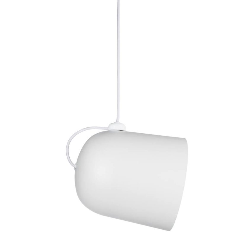 Nordlux Angle 25 Pendelleuchte industriell verstellbar weiß/telegrau E27
