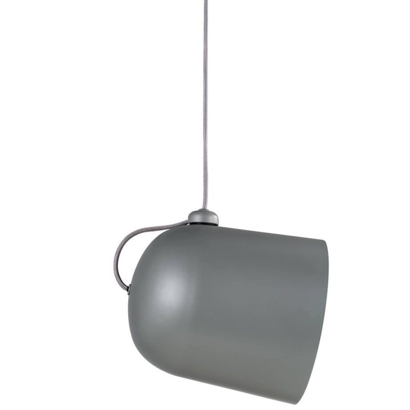 Nordlux Angle 25 hanglamp E27 grijs, richtbare metalen kap