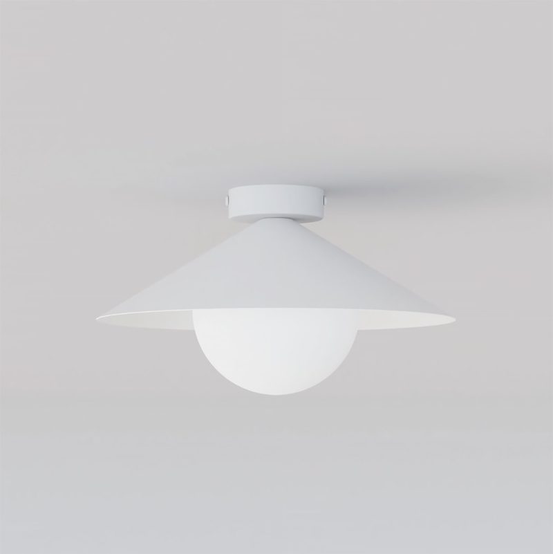 Emibig MONO 1S PLAFON WHITE OPAL