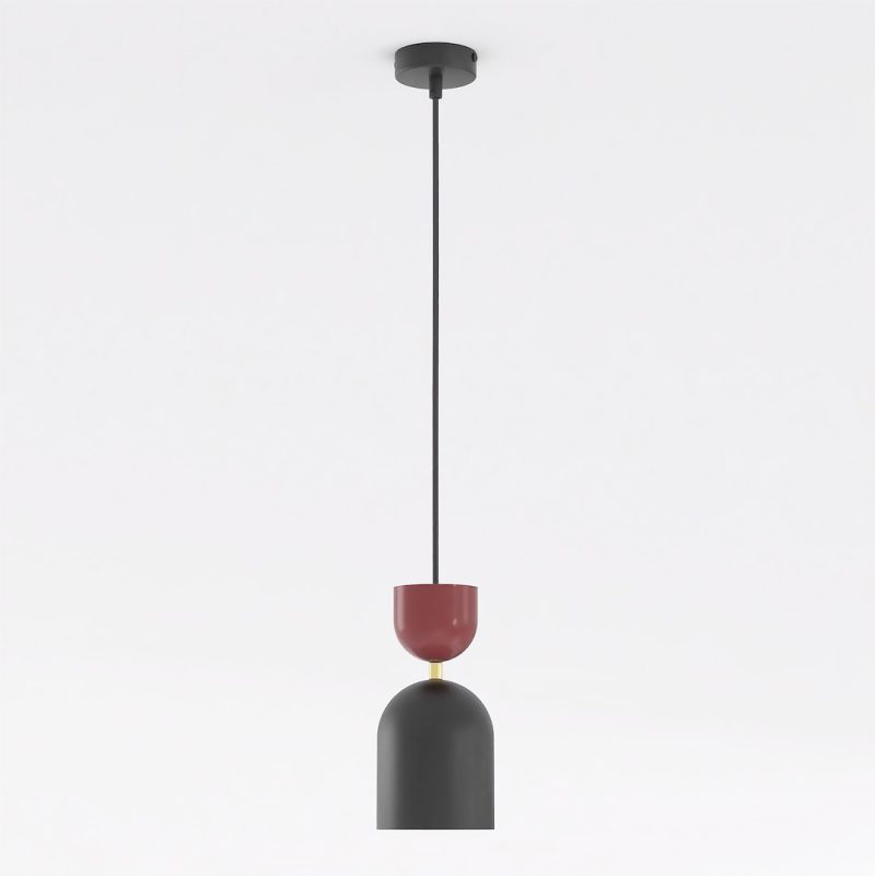 Emibig GAUDI 1 BLACK BURGUNDY