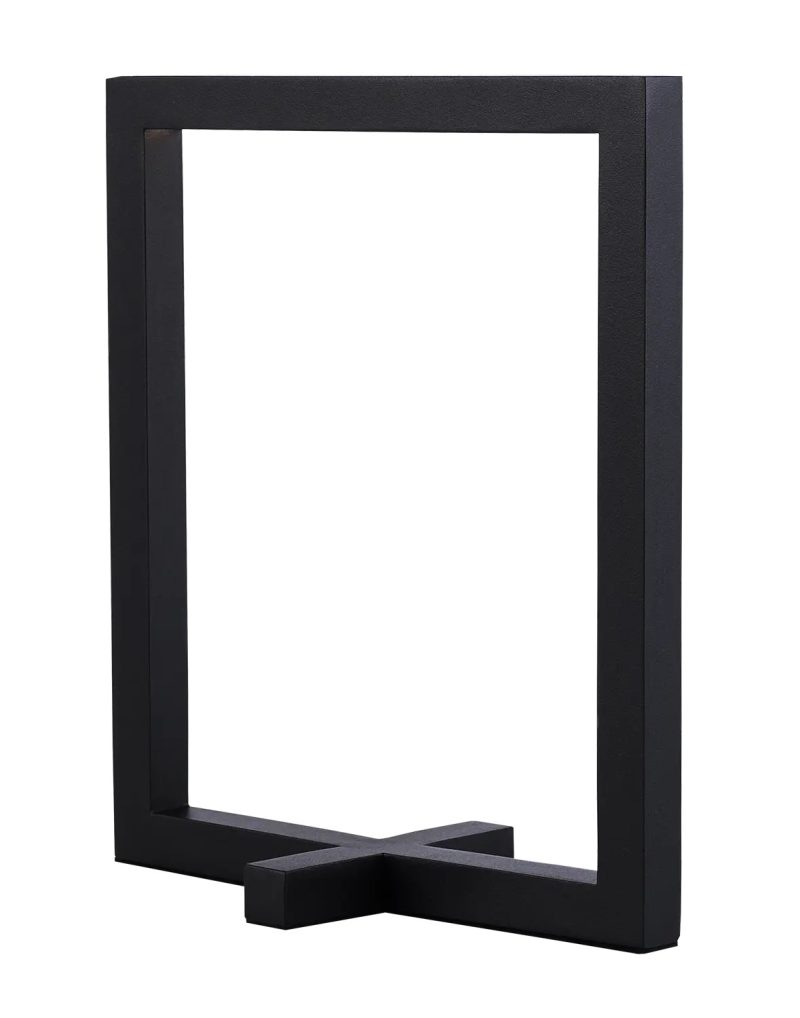 Fantasia Guri table lamp frame shape black dimmable 5W LED 3000K