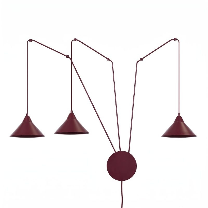 Emibig ABRAMO 3 BURGUNDY