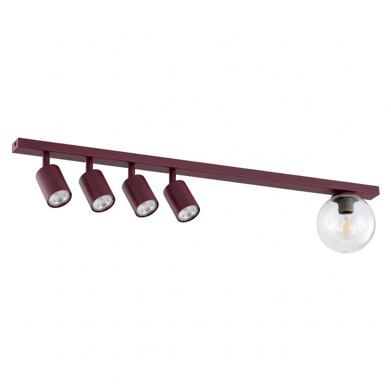 Emibig BASTER 5 BURGUNDY TRANSPARENT