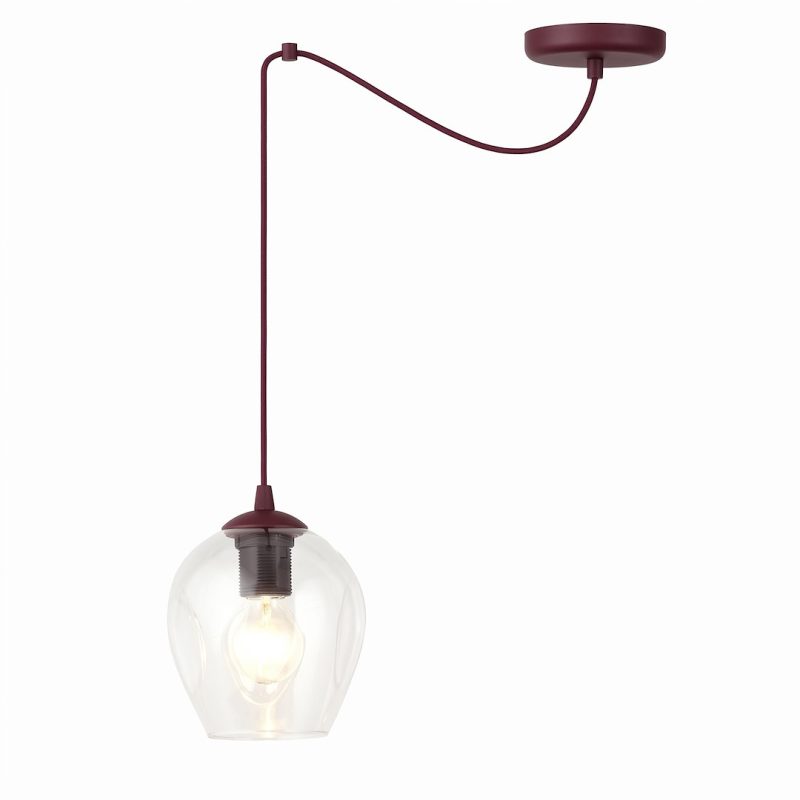Emibig LEVEL 1 BURGUNDY TRANSPARENT