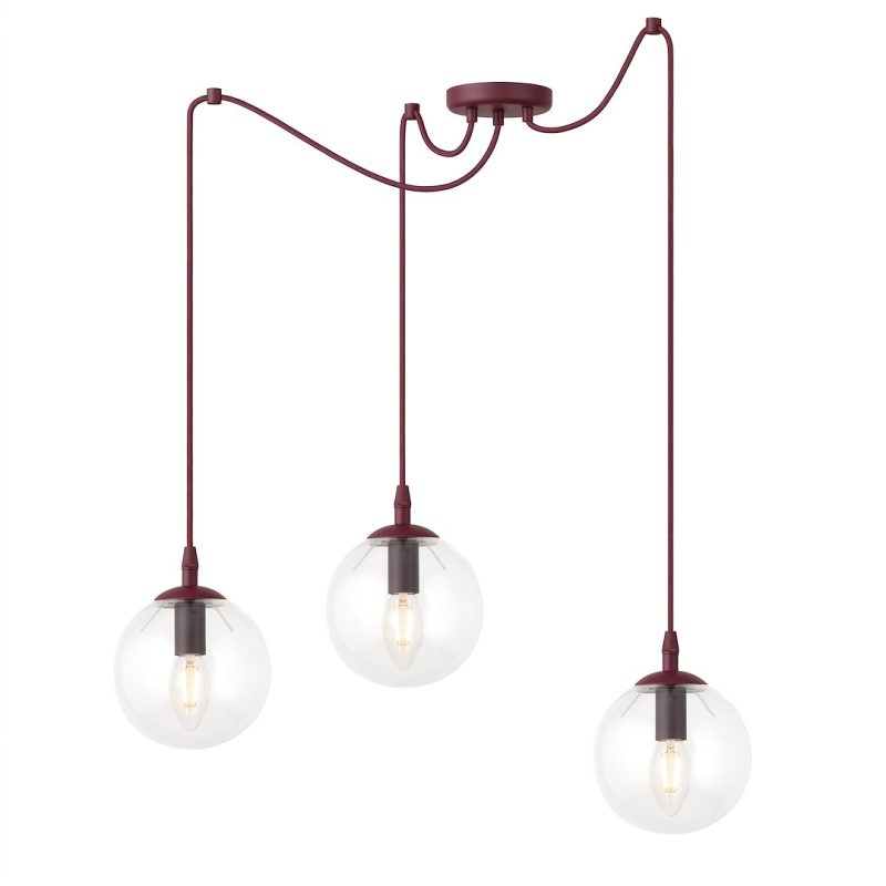 Emibig GIGI 3 BURGUNDY TRANSPARENT