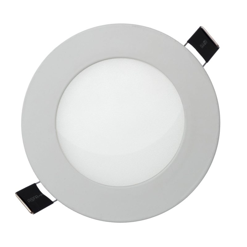 Spectrum LED ALGINE ECO LED ROUND 230V 12W IP20 CW CEILING PANEL WHITE FRAME