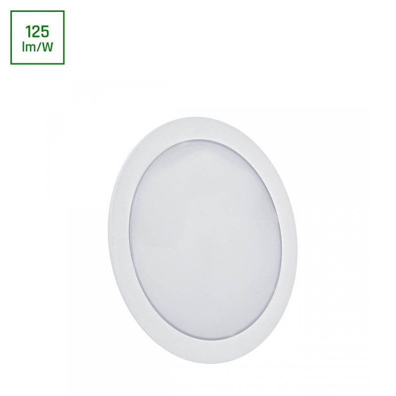 Spectrum LED ALGINE 2IN1 SURFACE-RECESSED DOWNLIGHT 12W 1160LM NW 230V IP20 ROUND
