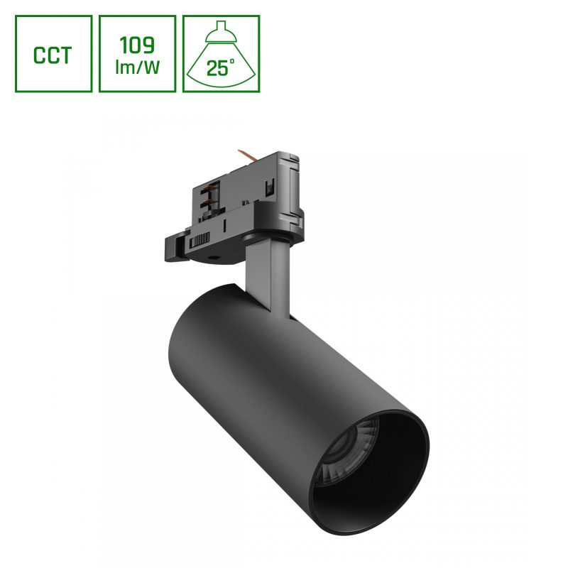 Spectrum LED ANDROMEDA PRIME TRACKLIGHT 3F 3CCT 16W 230V