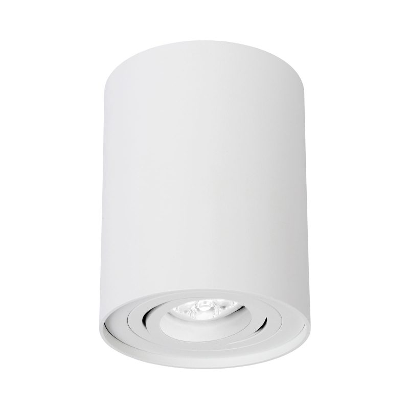 Spectrum LED CHLOE GU10 IP20 ROUND WHITE ADJUSTABLE SPOT