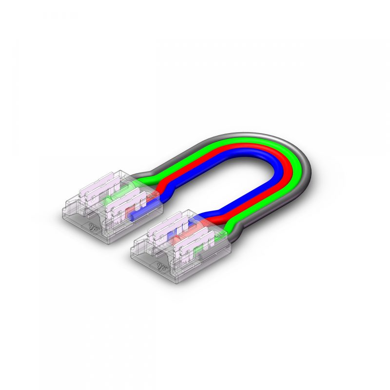 Spectrum LED Connector strip to cable to strip COB RGB 10mm