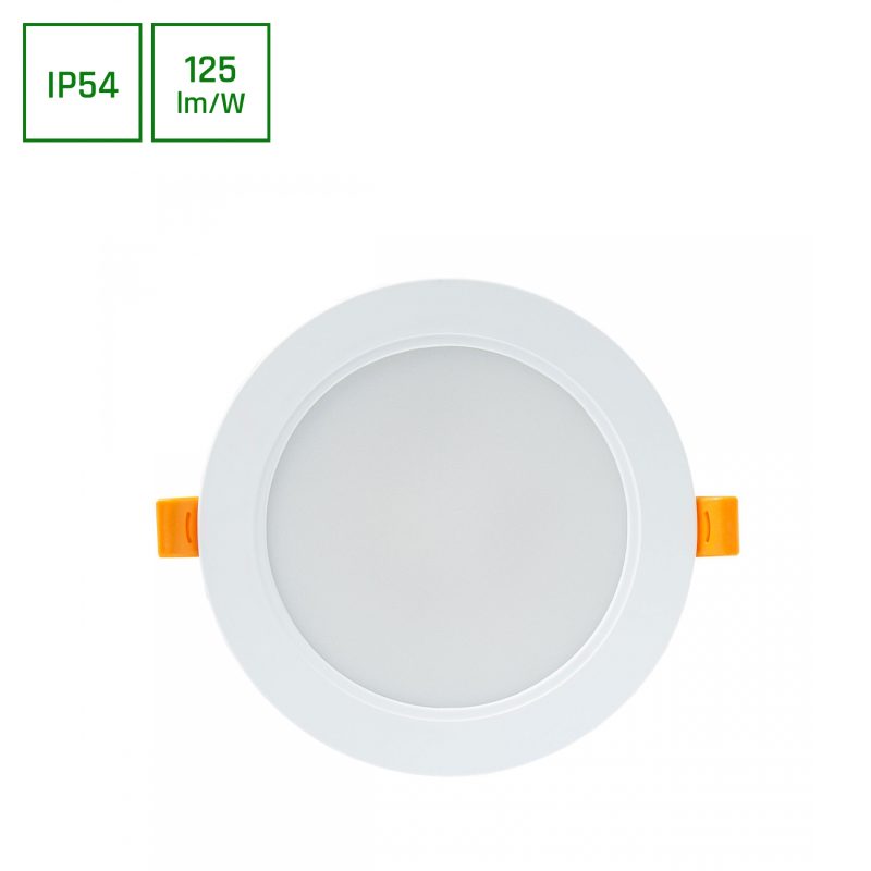Spectrum LED DURE 3 DOWNLIGHT 12W NW 230V 110DEG IP54 IK06 145X34