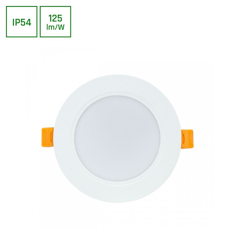 Spectrum LED DURE 3 DOWNLIGHT 8W CW 230V 110DEG IP54 IK06 118X31