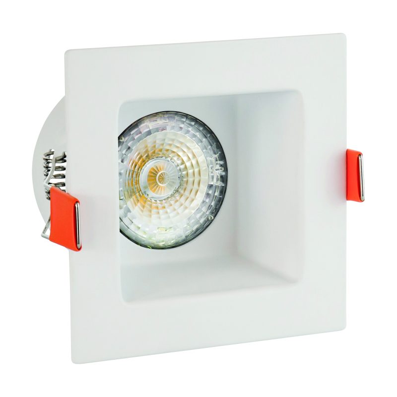 Spectrum LED FIALE III GU10 SQUARE 1 WHITE