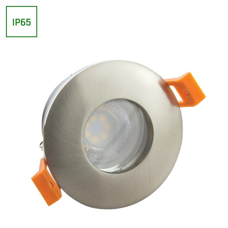 Spectrum LED FIALE IV GU10 ROUND SILVER IP65