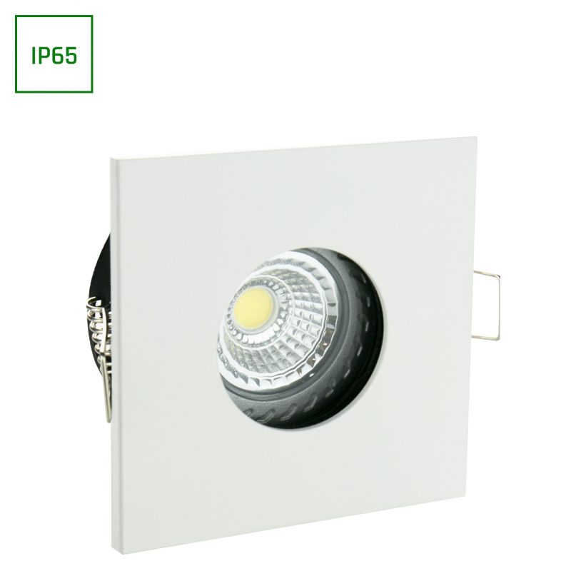 Spectrum LED FIALE IV GU10 SQUARE WHITE IP65