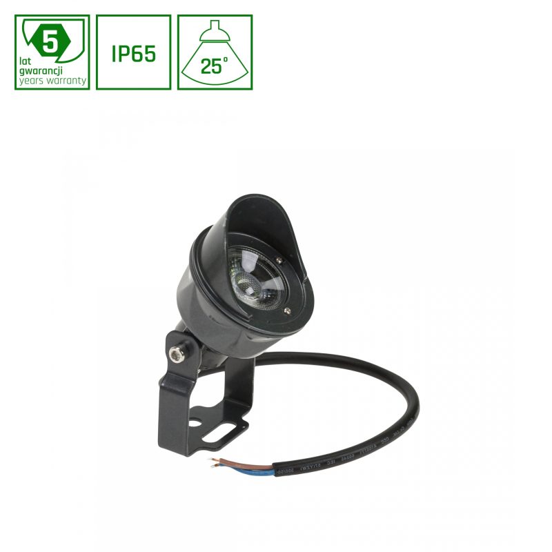 Spectrum LED FLORI SPOT 25DEG 24V 5W WW IP65 5Y WARRANTY