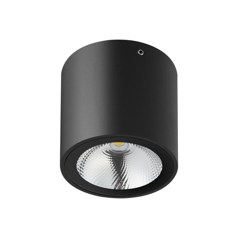Fantasia Zazou surface-mounted ceiling light black IP54 6W 3000K