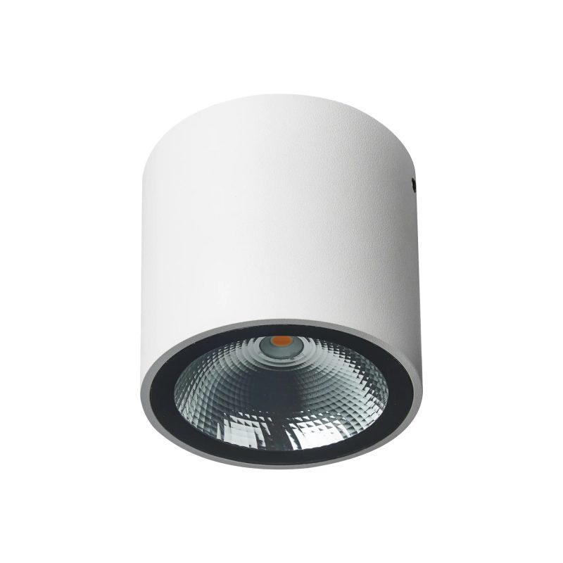 Fantasia Zazou surface-mounted ceiling lamp white aluminium IP54 6W LED 3000K