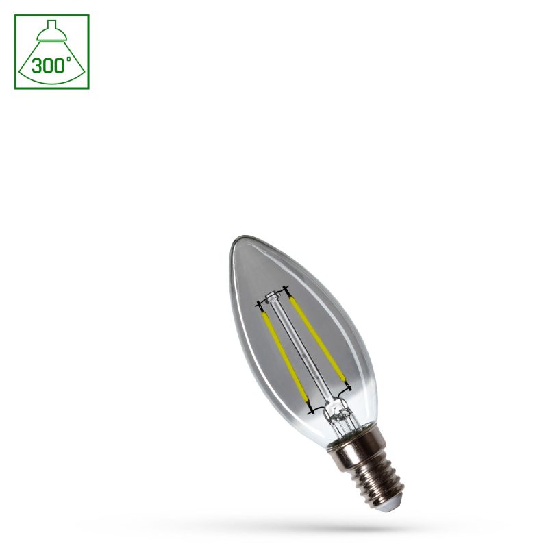 Spectrum LED LED CANDLE C35 E-14 230V 2.5W COG NW MODERNSHINE SPECTRUM