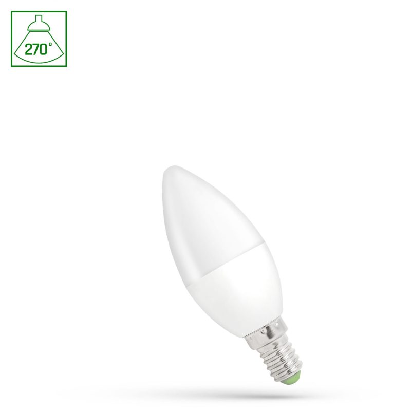 Spectrum LED LED CANDLE C37 E-14 230V 1W WW SPECTRUM