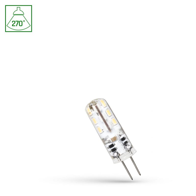 Spectrum LED LED G4 COLUMN 12V 1,5W SILICON CW SPECTRUM