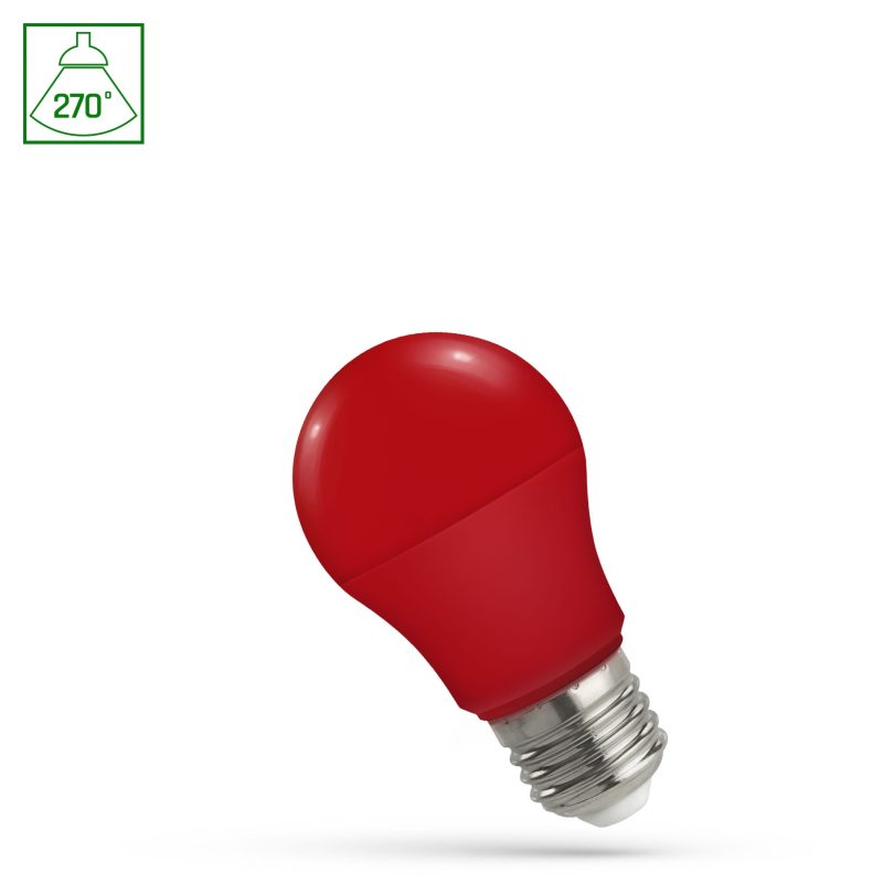 Spectrum LED LED GLS A50 E-27 230V 4.9W RED SPECTRUM