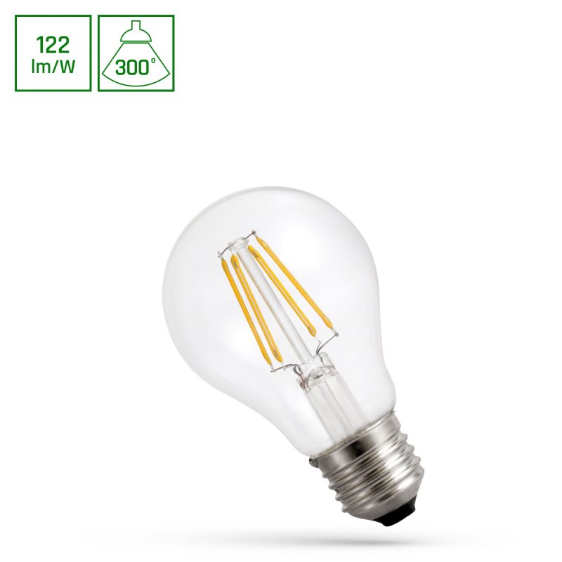 Spectrum LED LED GLS A60 E-27 230V 9W COG WW CLEAR SPECTRUM