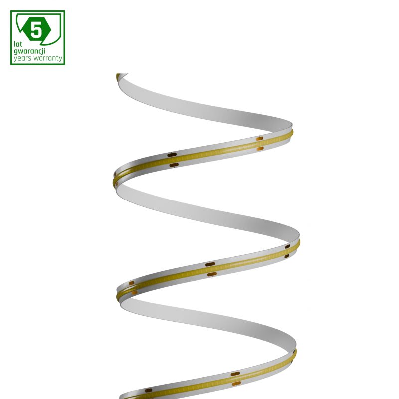 Spectrum LED LED STRIP COB 24V 320LED 7,8W/m 600lm/m WW 8mm IP20 5YR 5m roll