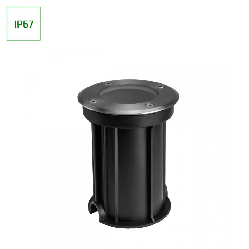 Spectrum LED LUKKA CONNECT GU10 250V IP67 FI108X140 GREY ROUND