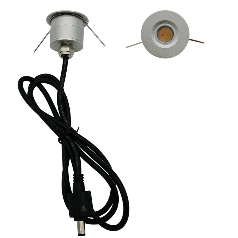 Mini-Einbaustrahler IP67 wasserdicht Ø35mm 30° 10-30V dimmbar