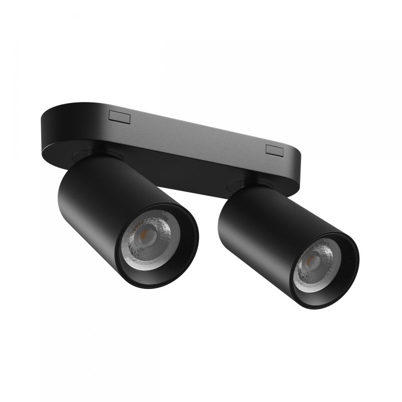 Spectrum LED MADARA ALTRO BASE 2xGU10 230V IP20 220X70X135MM BLACK