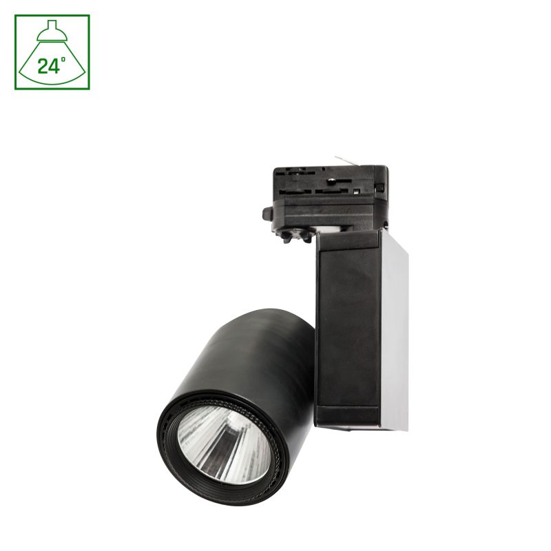Spectrum LED MADARA COB LED 230V 30W 24DEG IP20 WW TRACK LIGHT BLACK