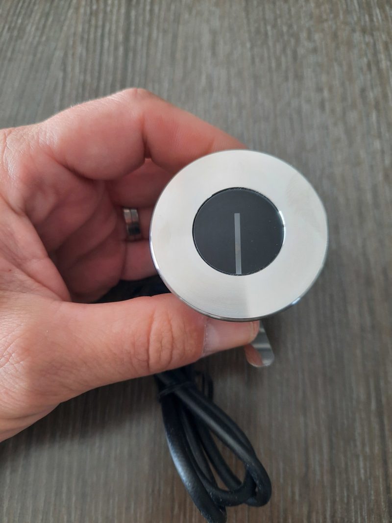 Mini foco empotrable IP67 impermeable 3W 10-30V dc regulable inox