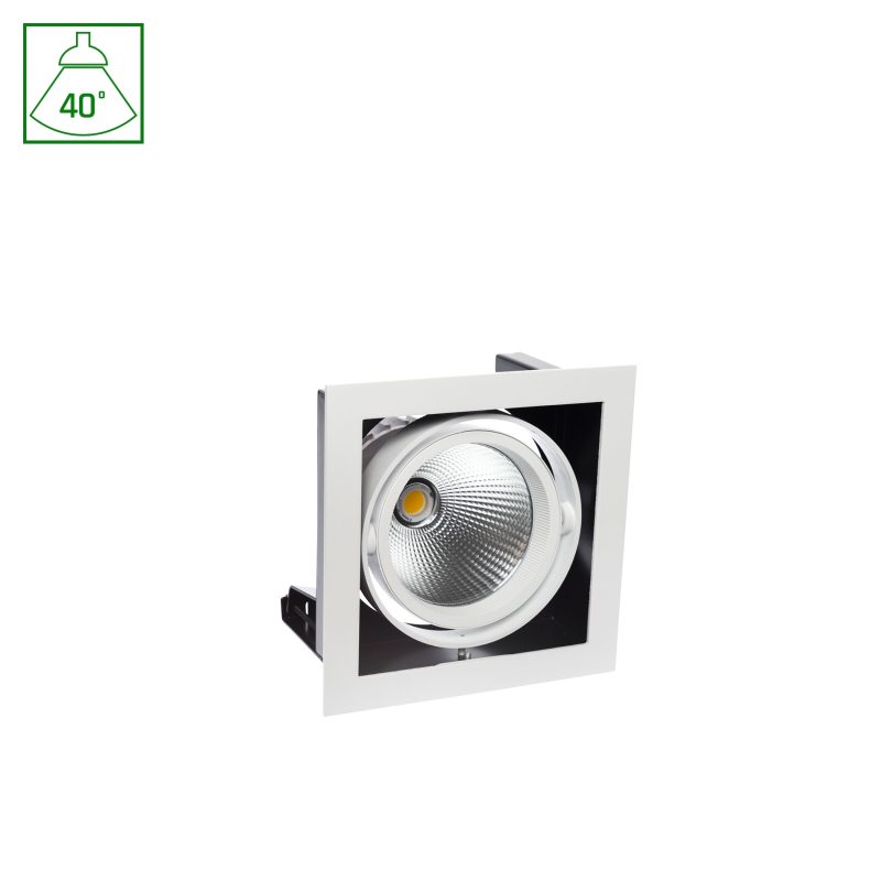 Spectrum LED MODERN-DAY 1X1LED COB CITIZEN  40DEG 700MA 27W IP20 WW DOWNLIGHT