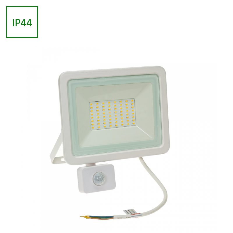 Spectrum LED NOCTIS LUX 2 SMD 230V 50W IP44 CW WHITE WITH SENSOR