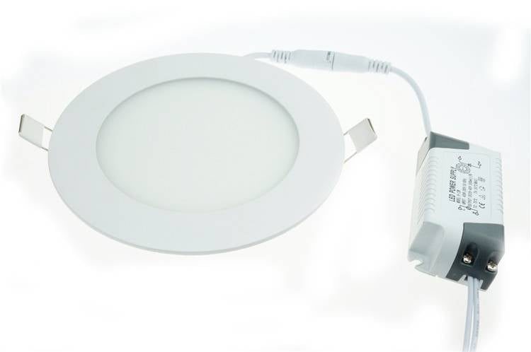 Kinghood LED-Einbaupanel 9W rund 149mm Durchmesser weiss