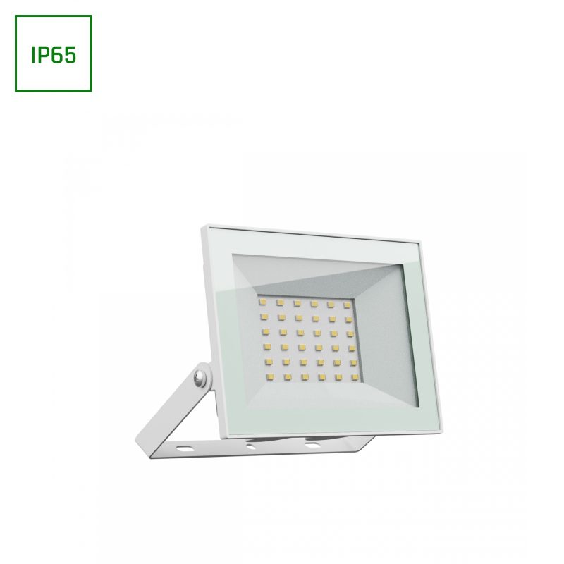 Spectrum LED NOCTIS LUX 4 FLOODLIGHT 30W NW 230V IP65 141x107x25 WHITE