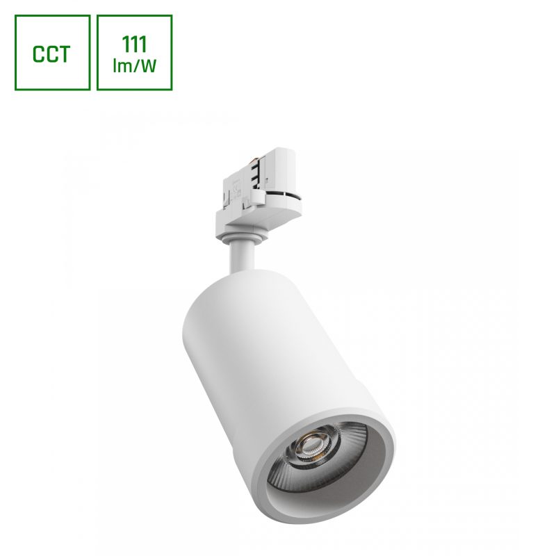 Spectrum LED PAVA BASIC 20W 3CCT 230V 20-45DEG IP20 RA80 84X136X185MM WHITE