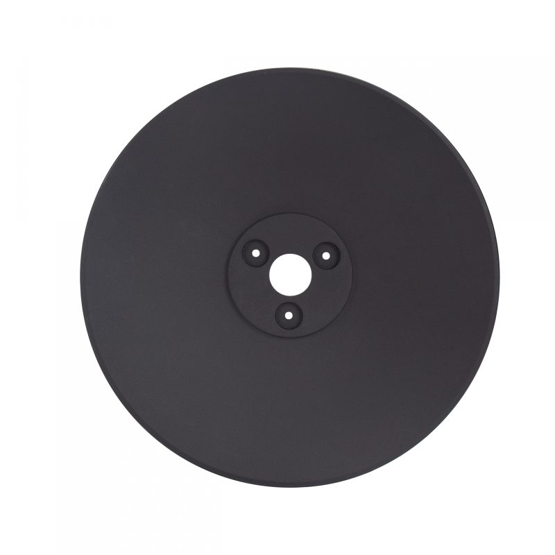 Spectrum LED PIATTA PLATE BASE TO FIXTURE PIATTA 12W 300X30 BLACK ROUND