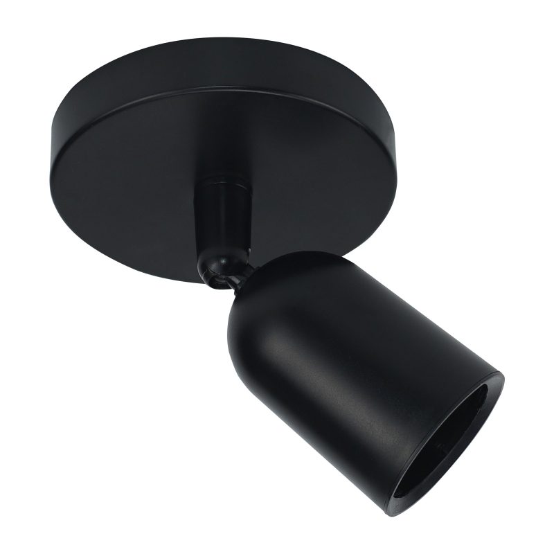 Spectrum LED SOLIS SPOT GU10 BASE 230V IP20 120X 145MM BLACK