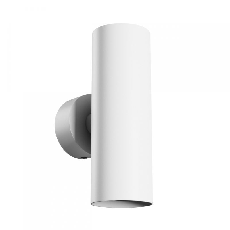 Spectrum LED SQUALLA VARIOSA TUBO 2XGU10 SCONCE 230V IP20 55X160X90MM WHITE ROUND