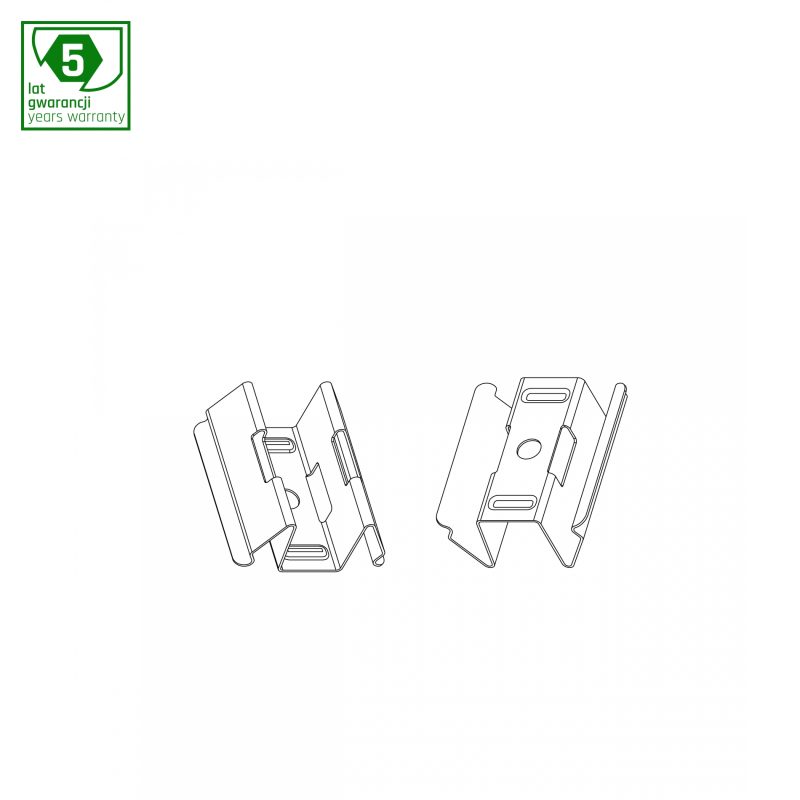 Spectrum LED SURFACE INSTALLATION SET FOR ALLDAY BASIC 2 PCS (FOR 1203mm)
