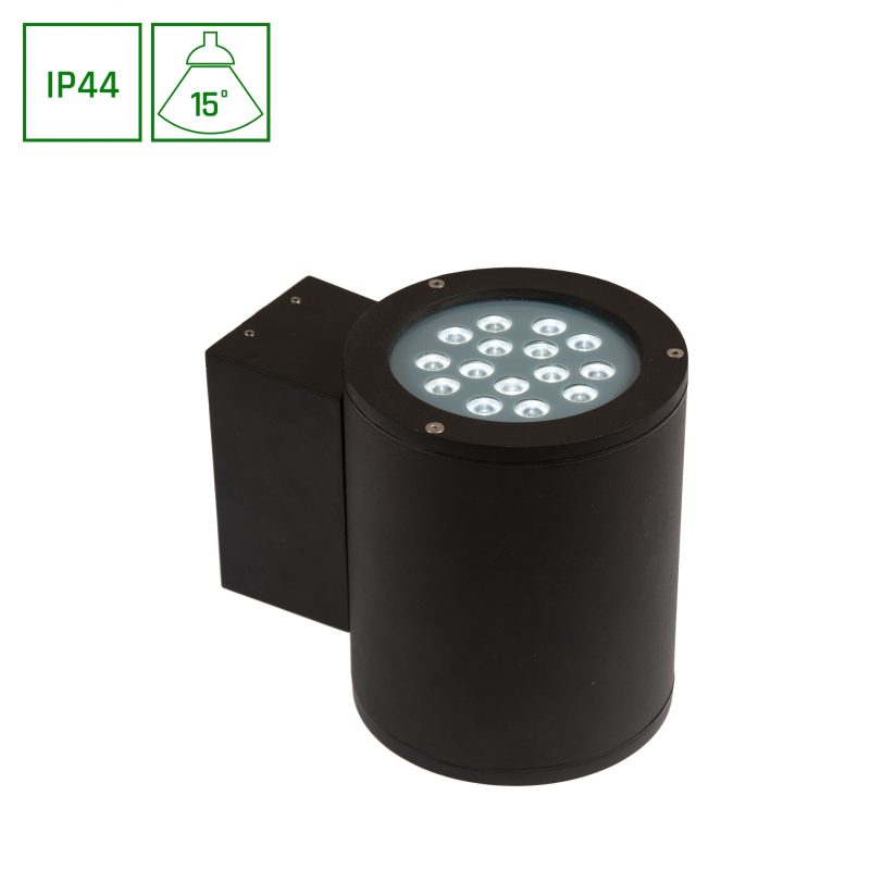 Spectrum LED TORRE 15LED CREE 15DEG 230V 15W IP44 CW WALL-MOUNTED